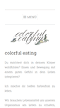 Mobile Screenshot of colorfuleating.com